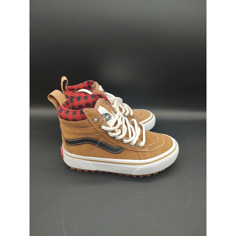 Vans Kids Sk8-Hi MTE-1 Brown Suede Primaloft Winter Sneaker Boots Size 11.0 - Picture 7 of 10